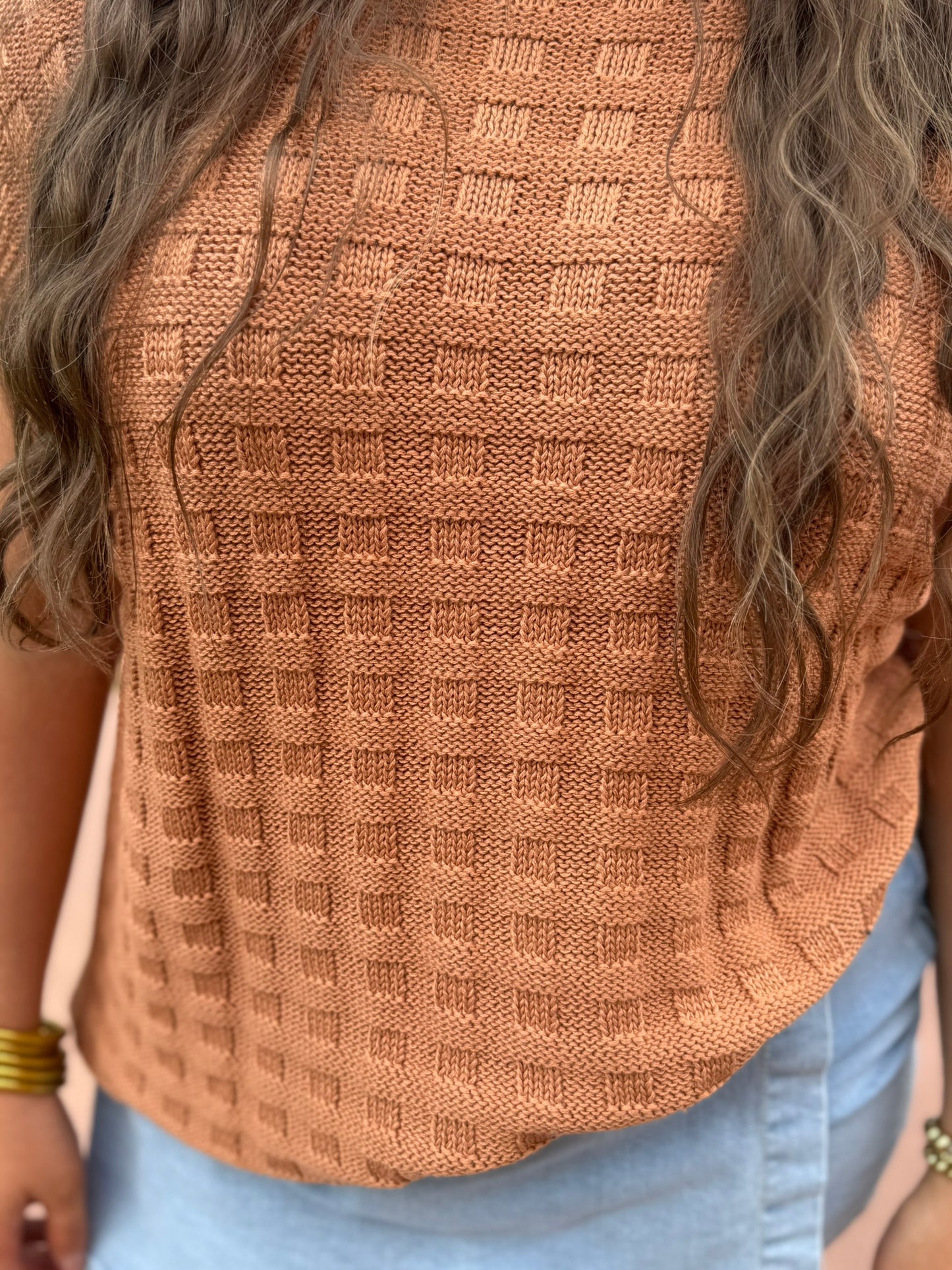 Golden Hour Knit Tank