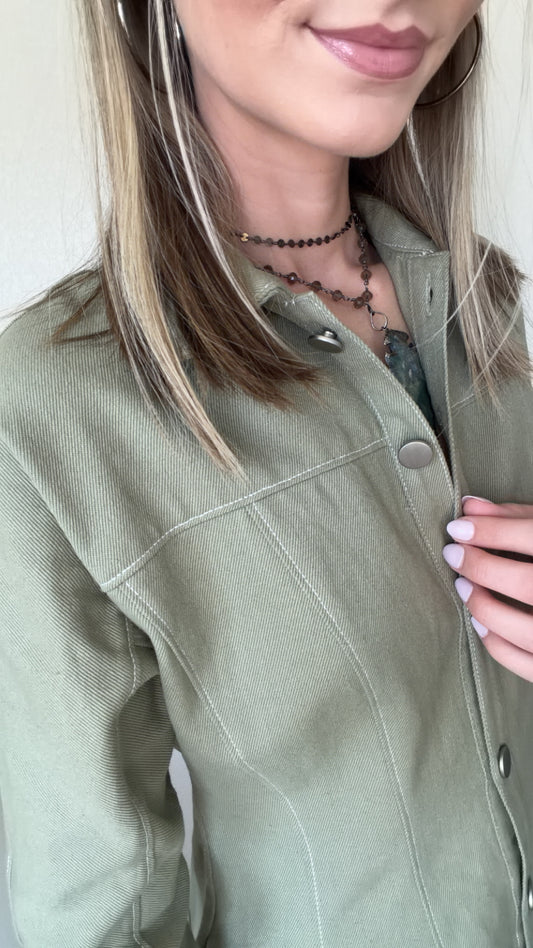 Wild Olive Fit & Flare Dress