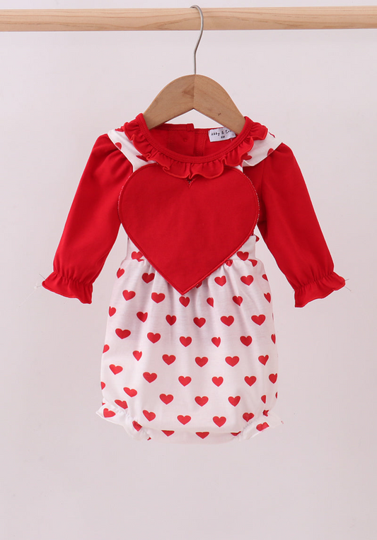 Red Heart Appliqué Bubble Set