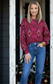 Plum Wanderlust Sweater