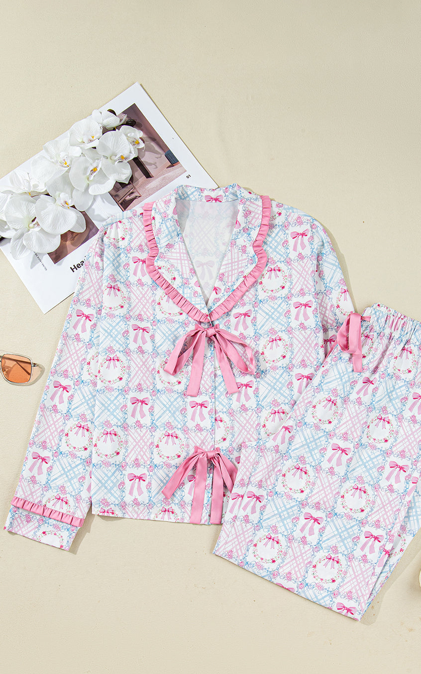 Bow & Wreath PJ Set