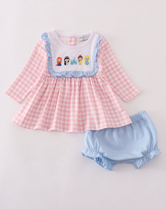 Princess Castle Bloomer Set