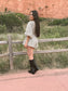 Wild Charm Smocked Romper